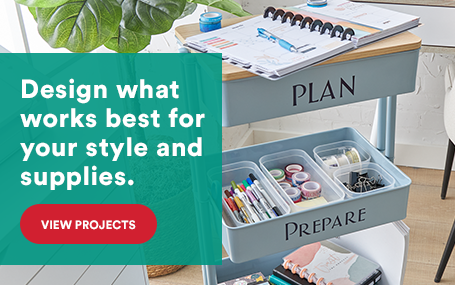Design what works best for your style and supplies. View projects