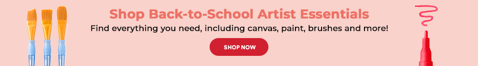 Shop Back-To-School Artist Essentials. Find everything you need, including canvas, paint, brushes and more! Shop now.
