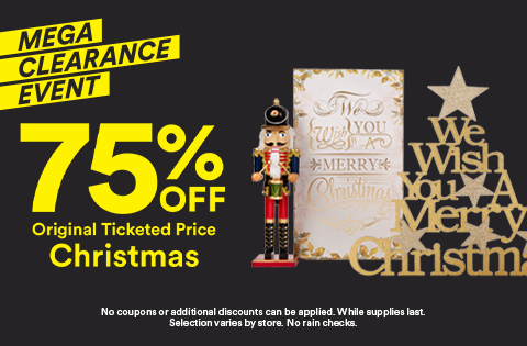 75% OFF Original Ticketed Price Christmas