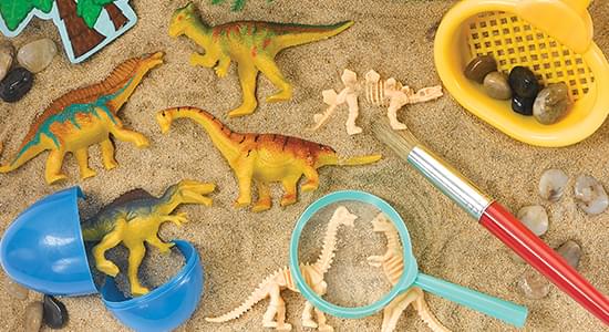 Pâte à modeler sensoriel, art de sable et argile pour enfants